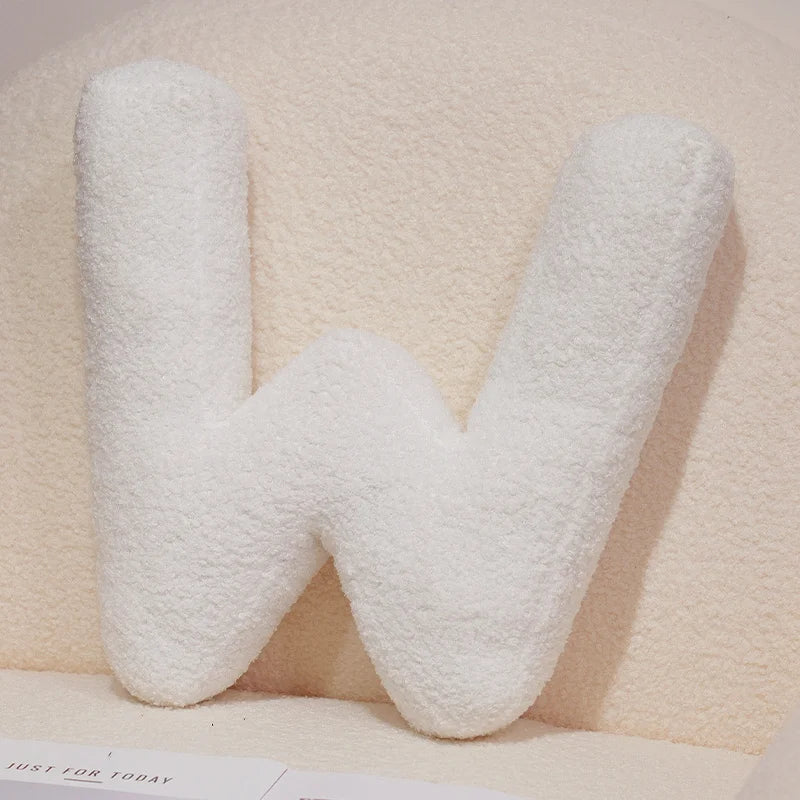 Cozy Letters Pillow