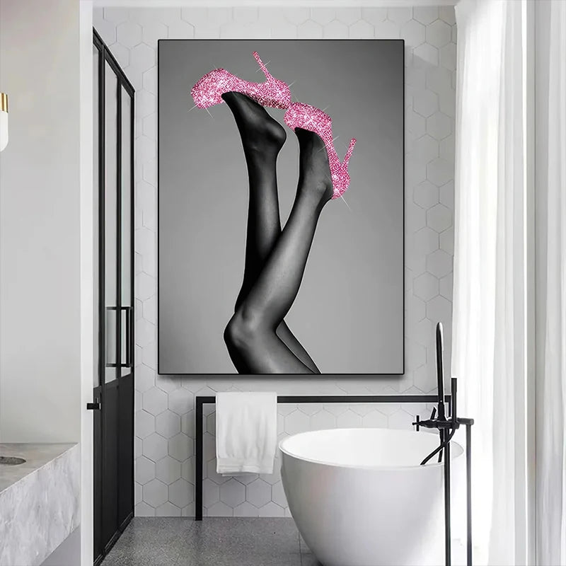 Blush Noir Wall Art