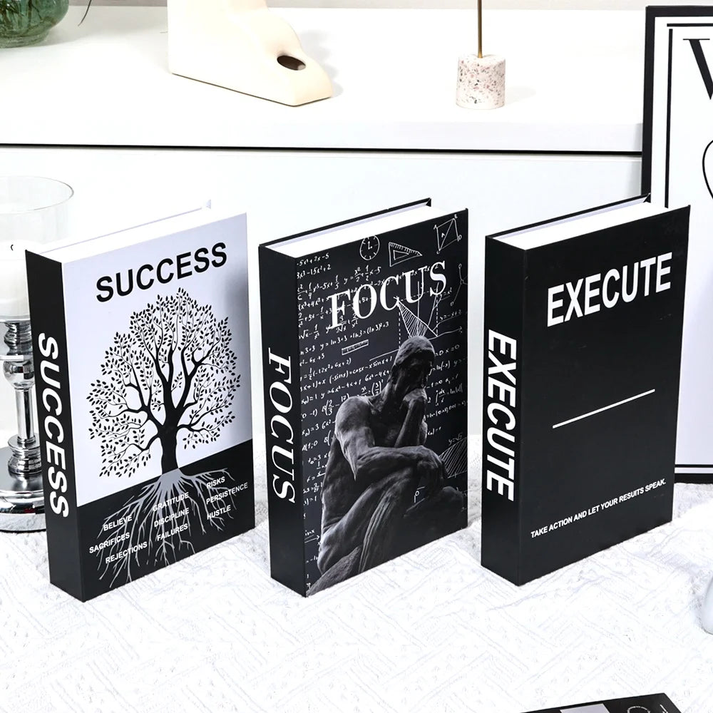 Modern Book Decor (Not Open)