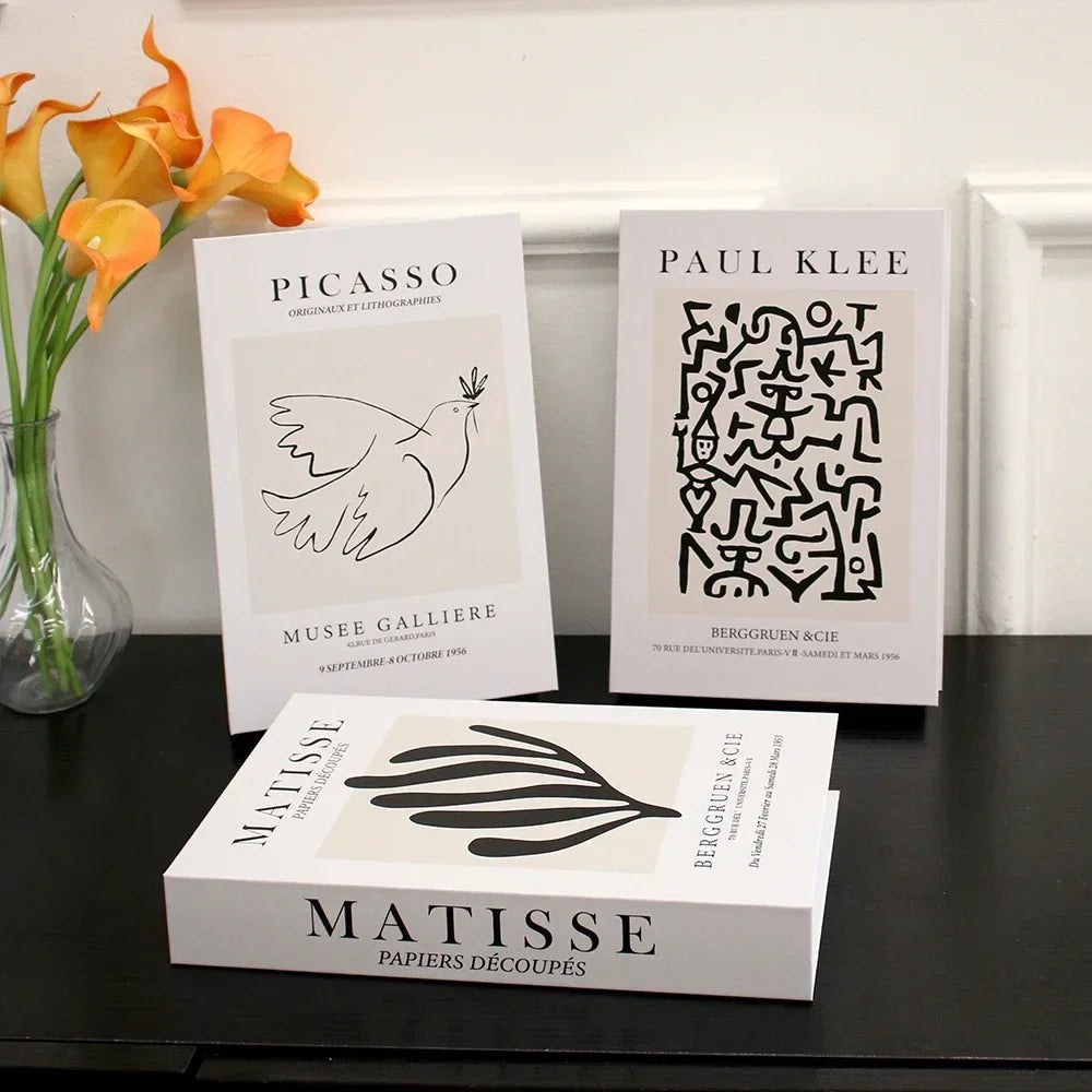 Modern Book Decor (Not Open)