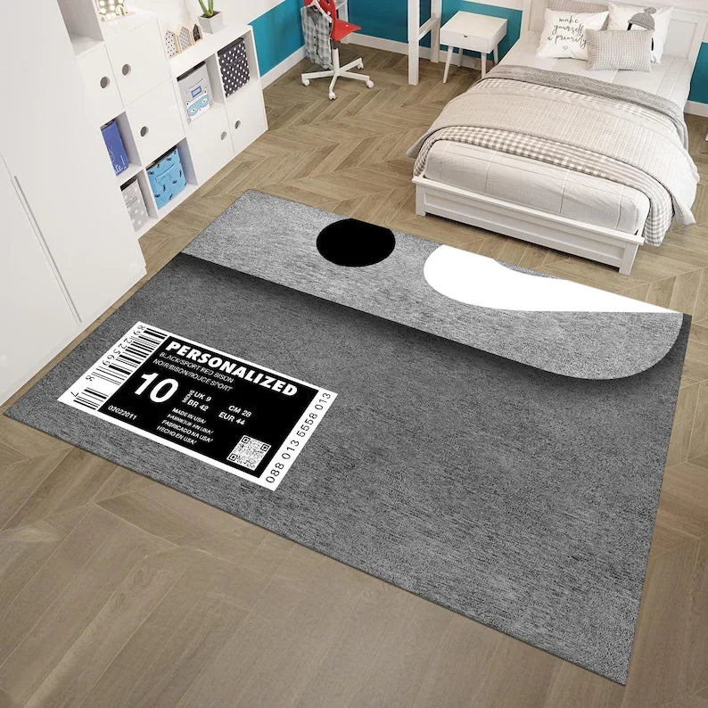 Sneaker Box Aesthetic Rug