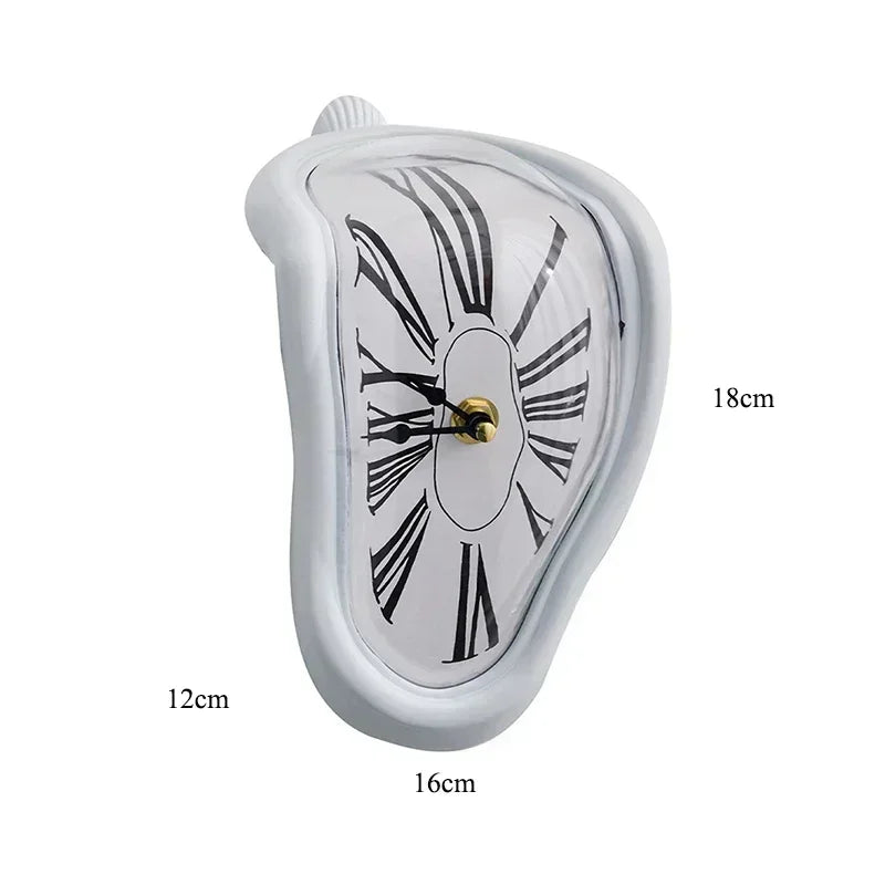 Melting Distorted Wall Clock