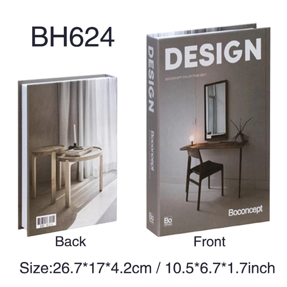 Hidden Luxe Book Storage (Open)