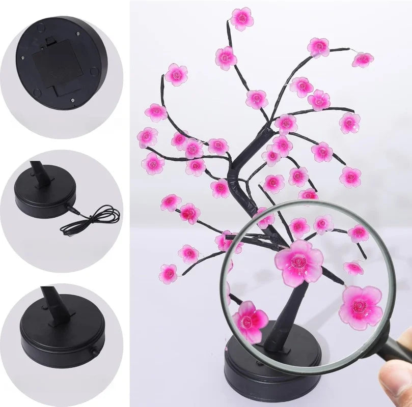 Cherry Blossom LED Tree Lamp