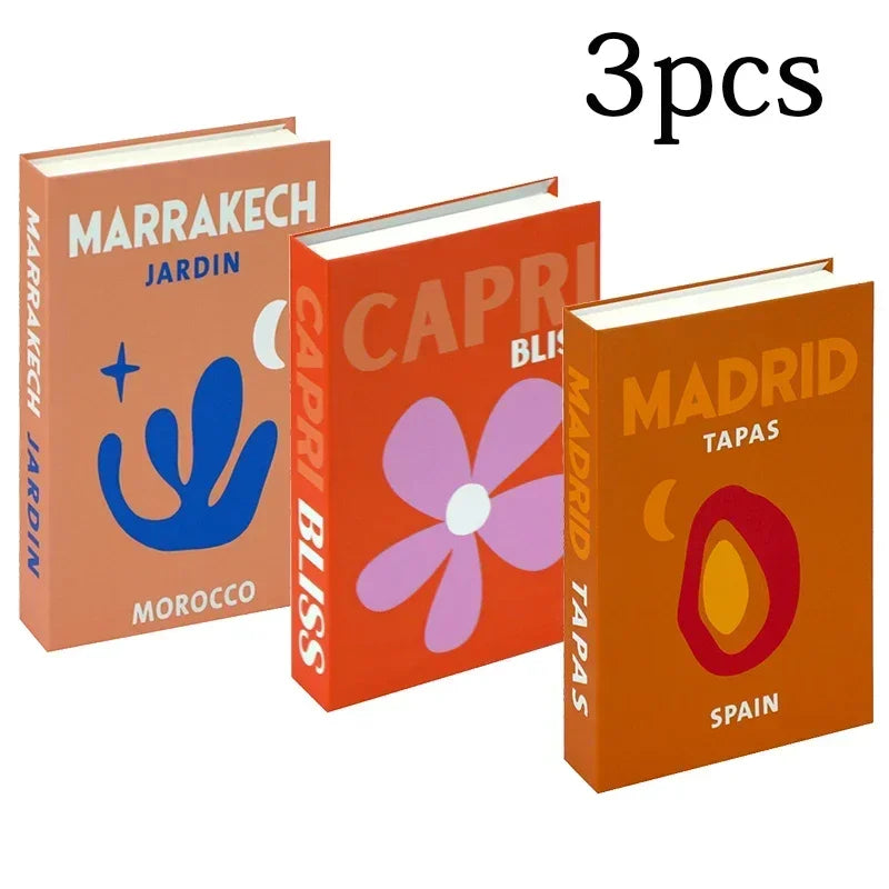 Modern Book Decor (Not Open)