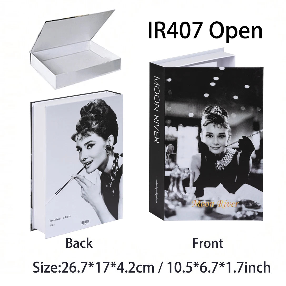 Hidden Luxe Book Storage (Open)
