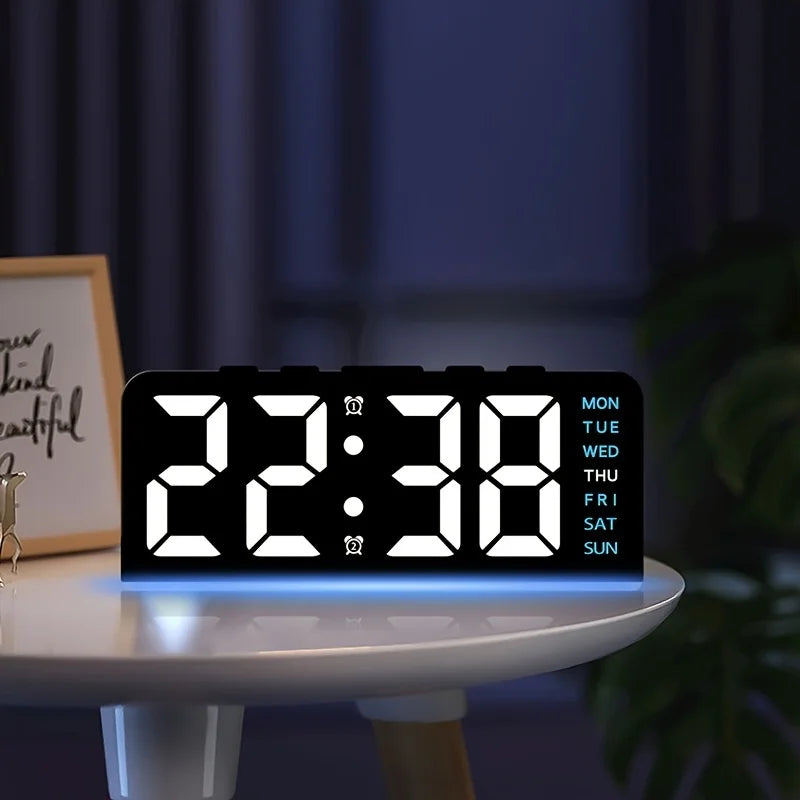 Digital LED Alarm Clock