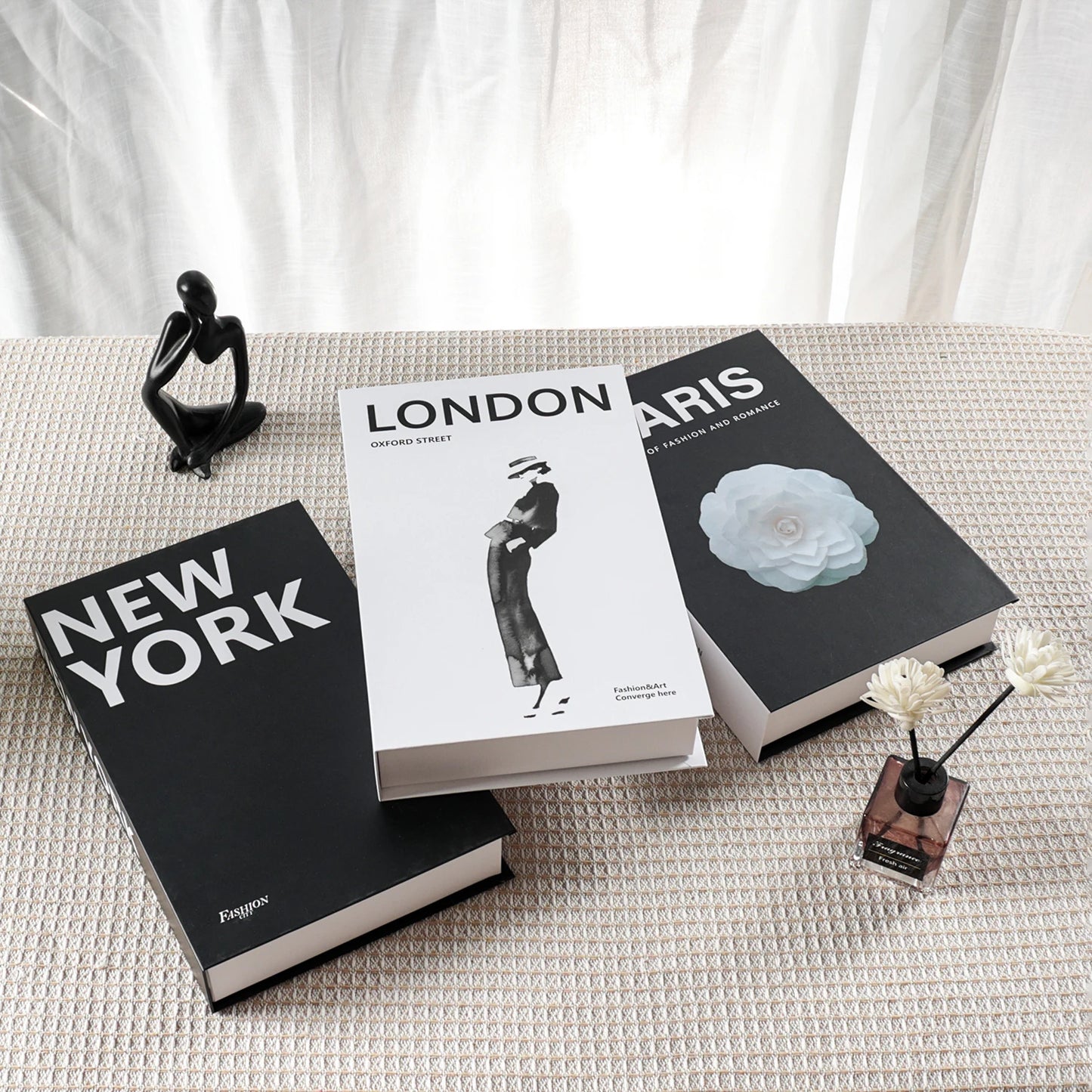 Modern Book Decor (Not Open)